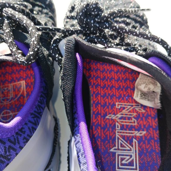 Nike LeBron XVIII NRG GS Size 4Y Black Bright Crimson Youth Woman Kids - Picture 13 of 16